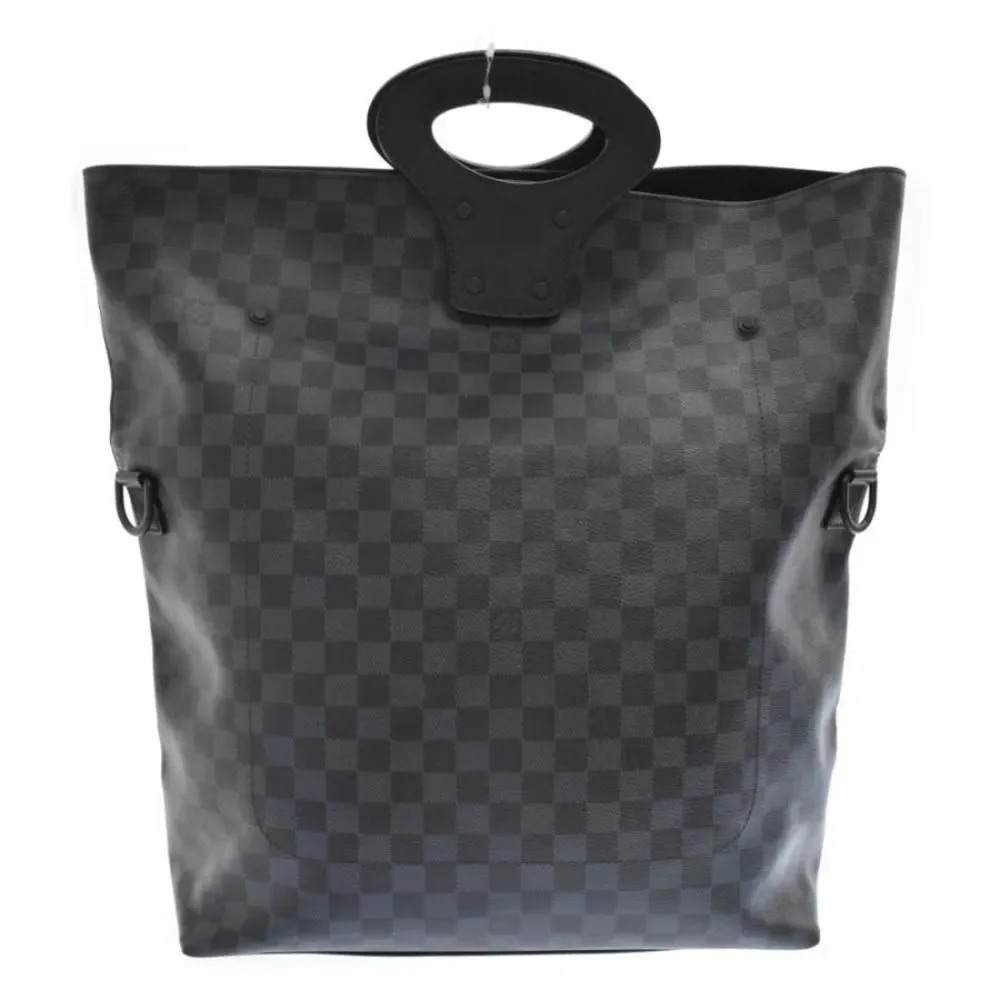 Louis Vuitton Damier Cobalt Folded Messenger Shoulder Bag Navy